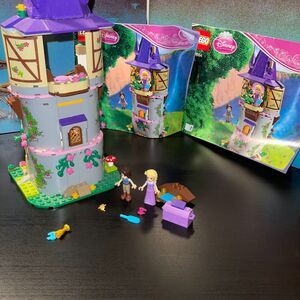 LEGO Disney Princess Rapunzels Creativity Tower - Okay Condition Missing Pieces